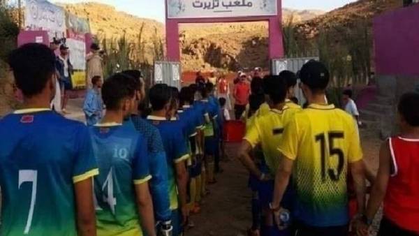 بالفيديو ....مباراة كرة قدم تتحول إلى مأتم في المغرب