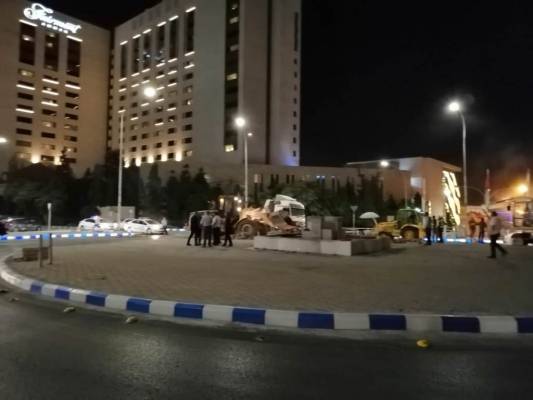 الأمانة تباشر بالأعمال التحضيرية لتحويل الدوار الخامس إلى إشارة ضوئية