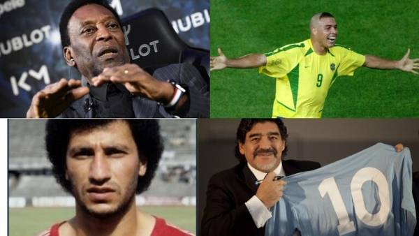 بينهم 5 لاعبين عرب.. تعرف على أعظم 48 أسطورة في تاريخ كرة القدم