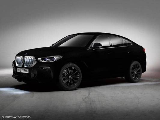 بي أم دبليو تطرح السيارة الأكثر سوادا في العالم