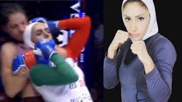 مقاتلة تفقد منافستها وعيها خلال (19) ثانية !!