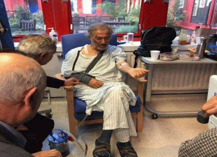 دهس المحتفظ بحبل شنق صدام في لندن