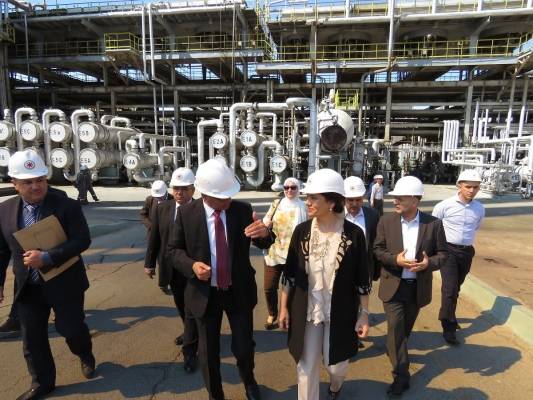 زواتي في مصفاة البترول .. (صور)