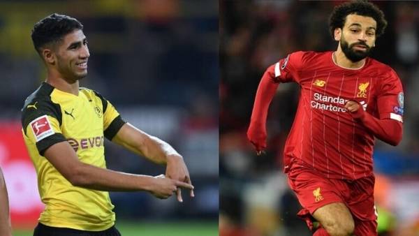 حكيمي و صلاح يزينان التشكيلة المثالية لأبطال أوروبا