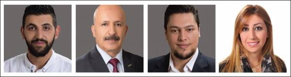 جائزة الموظف المتميز في عمان العربية لـالمزين، الحوراني،الروسان، والعواودة