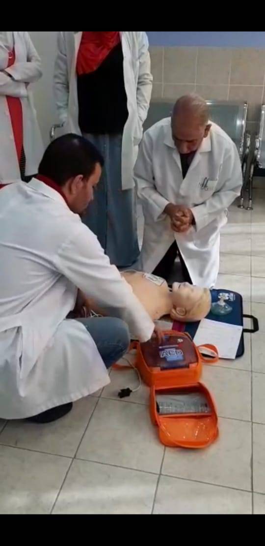 مركز صحي جامعة البترا ينضم دورتين في الإنعاش القلبي والرئوي