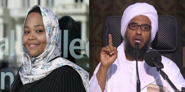 أعنف معركة فكرية بين وزيرة و شيخ سلفي في محاكم السودان