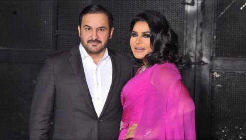 أحلام تستعرض حقيبتها المرصة بالماس .. وزوجها يرتفع ضغطه