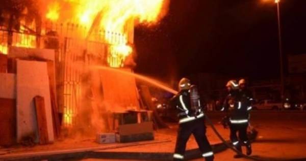 حرق 5 منازل واليات على خلفية مقتل مواطن في جرش (فيديو)