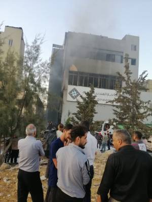 بالصور..حريق شركة في  مدينة التجمعات  يثبت حكمة ادارة التجمعات المتخصصة والتعامل كعائلة واحدة