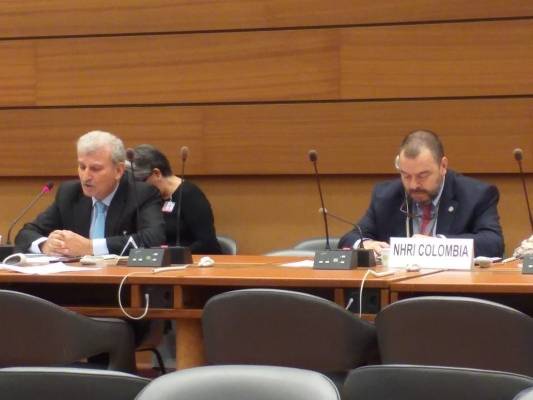 المركز الوطني لحقوق الانسان يشارك في الاجتماعات الدولية حقوق الانسان وقطاع الاعمال