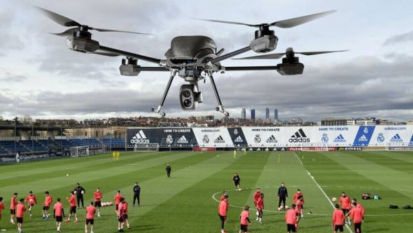 ريال مدريد يعلن الحرب على الطائرات المسيرة الدرون