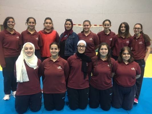فريق كرة اليد في مدارس النظم الحديثة يظفر المركز الثالث