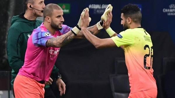 موقف عصيب يصيب مرمى مانشستر سيتي.. وبديل رياض محرز ينقذ الشباك