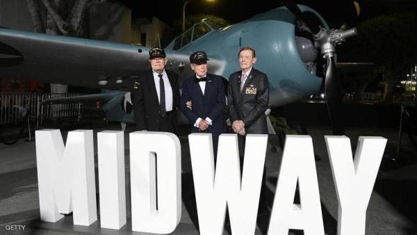 فيلم ميدواي يتصدر إيرادات السينما في أميركا الشمالية