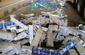 80 نسبة تراجع تهريب الدخان