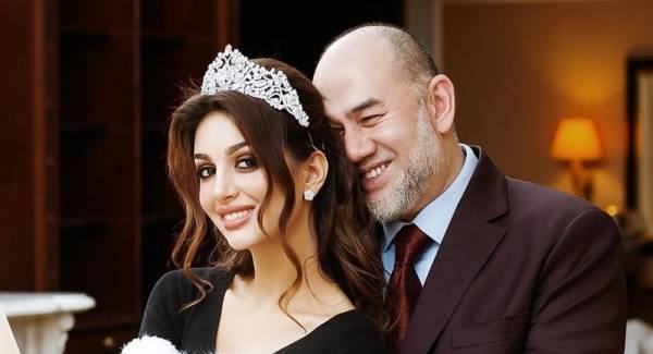 بالفيديو... لقطات نادرة لحفل زفاف ملك ماليزيا السابق والحسناء الروسية