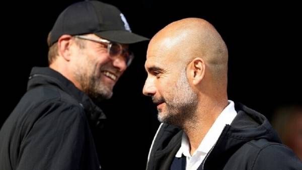 بالفيديو.. كلوب يهرب من غوارديولا بطريقة كوميدية