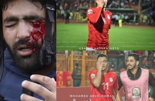 الجمهور المصري يهتف لفلسطين ولاعبان يتضامنان مع عمارنة