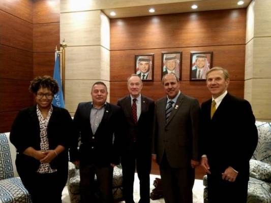 اتفاقية تعاون مشترك بين جامعة عمان الاهلية ومعهد الخرسانة الامريكي