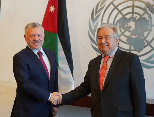 الملك يؤكد موقف الأردن الثابت والرافض للمستوطنات الإسرائيلية في الأراضي الفلسطينية