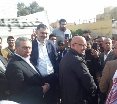 وزير العمل  نضال البطاينة   في صورة .. شاهد