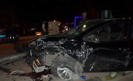 وفاة و3 إصابات في حادث تدهور مركبة بالكرك