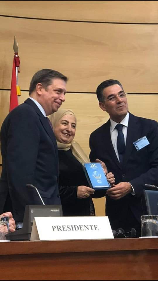 تكريم دولي للمهندسة المحيسن