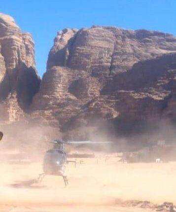 انقاذ سائح فقد في منطقة وادي رم