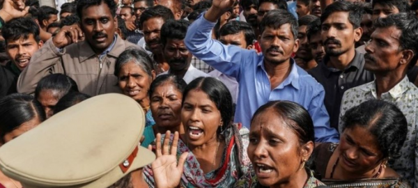 قضية اغتصاب وقتل فتاة بالهند: الشرطة تقتل بالرصاص أربعة متهمين