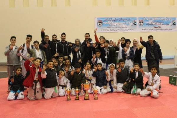 شارك مركز الهيبة للتايكواندو في بطولة عروس الشمال التي اقيمت في جامعة العلوم والتكنلوجيا الاردنية