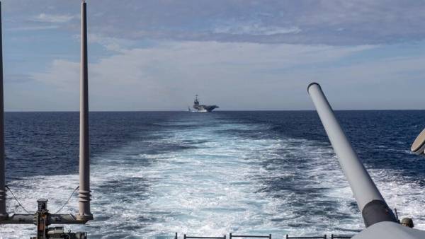 حاملة الطائرات الأمريكية هاري ترومان تدخل شرق المتوسط متجهة إلى الخليج