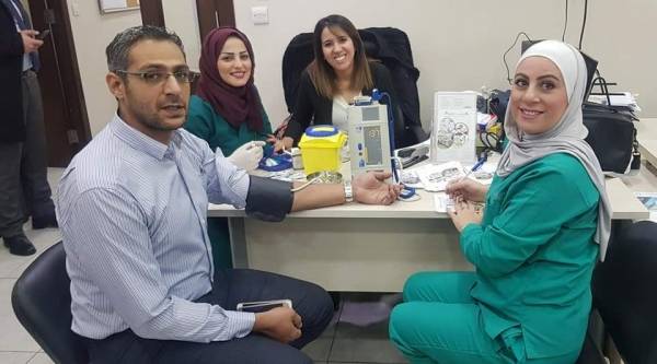 سوليدرتي للتأمين تقيم يوم طبي لموظفي شركة مشربش