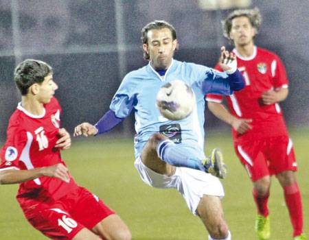 الفيصلي يفوز على المنتخب الاولمبي