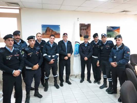 وفد من مديرية الأمن العام يزور الاتحاد الأردني لشركات التأمين
