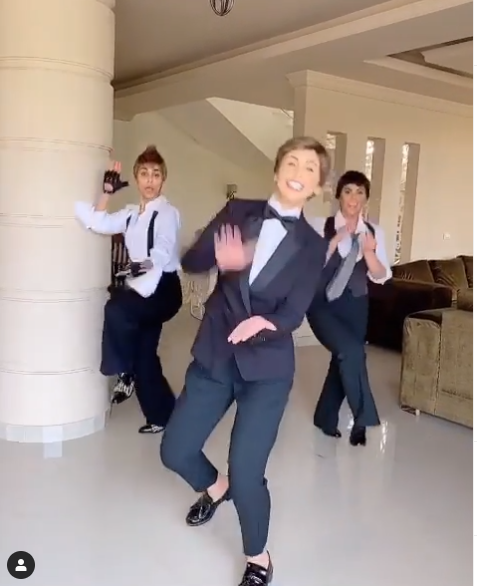 فيديو ساخر.. مى سليم وأشقائها دانا وميس حمدان يرقصن بلوك ذكوري احتفالاً بالعام الجديد