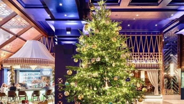 الكشف عن أغلى شجرة ميلاد في العالم.. تدلى منها الألماس والياقوت.. (صور)