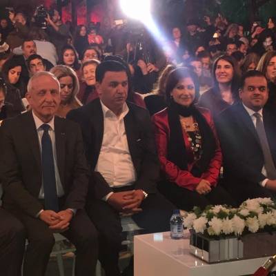 حفل إضاءة شجرة عيد الميلاد في موقع معمودية السيد المسيح عليه السلام المغطس