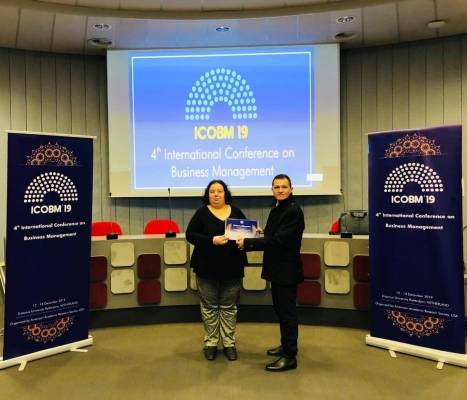 عمان العربية تشارك في مؤتمر دولي في إدارة الاعمال