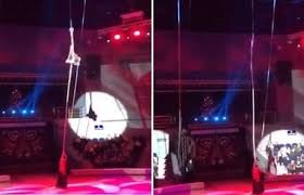 نهاية مأساوية للاعبة سيرك روسية