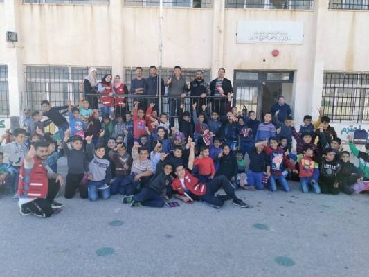 مديرية شباب عجلون .. مهرجان العاب ترفيهيه في مدرسه بلاص الثانويه للبنين