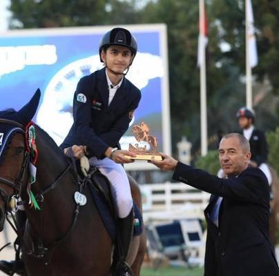 انجاز اردني جديد في بطولة ابوظبي الدولية لفروسية
