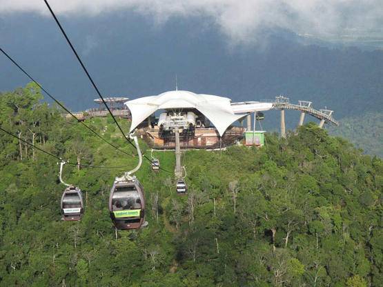 قطع تلفريك عجلون بطريقها للأردن