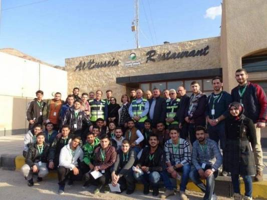 شركة البوتاس العربية تستضيف في مصانعها مبعوثيها لدى جامعة الحسين التقنية