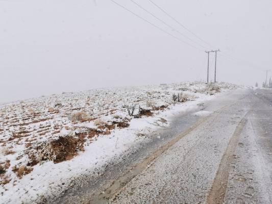 طقس العرب: اشتداد المنخفض الليلة وتراكم الثلوج على الجنوب
