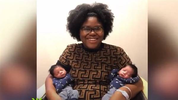 أمريكية تنجب توأماً مرتين في عام واحد!