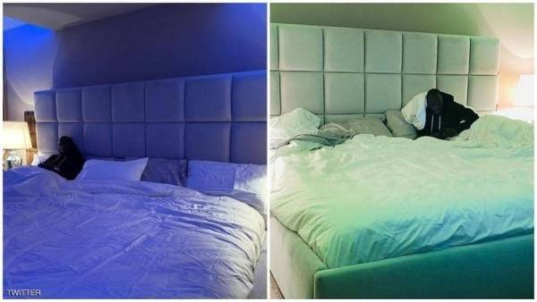 سرير لوكاكو يثير الجدل.. هل يتسع لـ15 شخصا؟