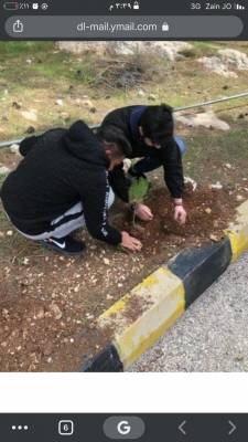 جامعة عمان الأهلية تشارك باحتفالات المملكة بيوم الشجرة