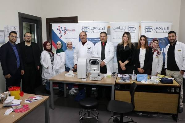 حملة في عمان العربية لفحص البصر والسكري والتغذية