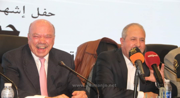 الفايز يرعى حفل اشهار كتاب الزميل رمضان الرواشدة (جنوبي)